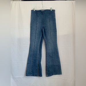 free people denim flare jeans size 31